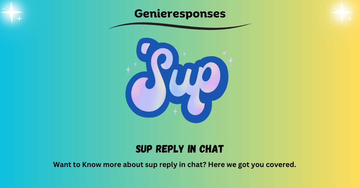 sup reply in chat